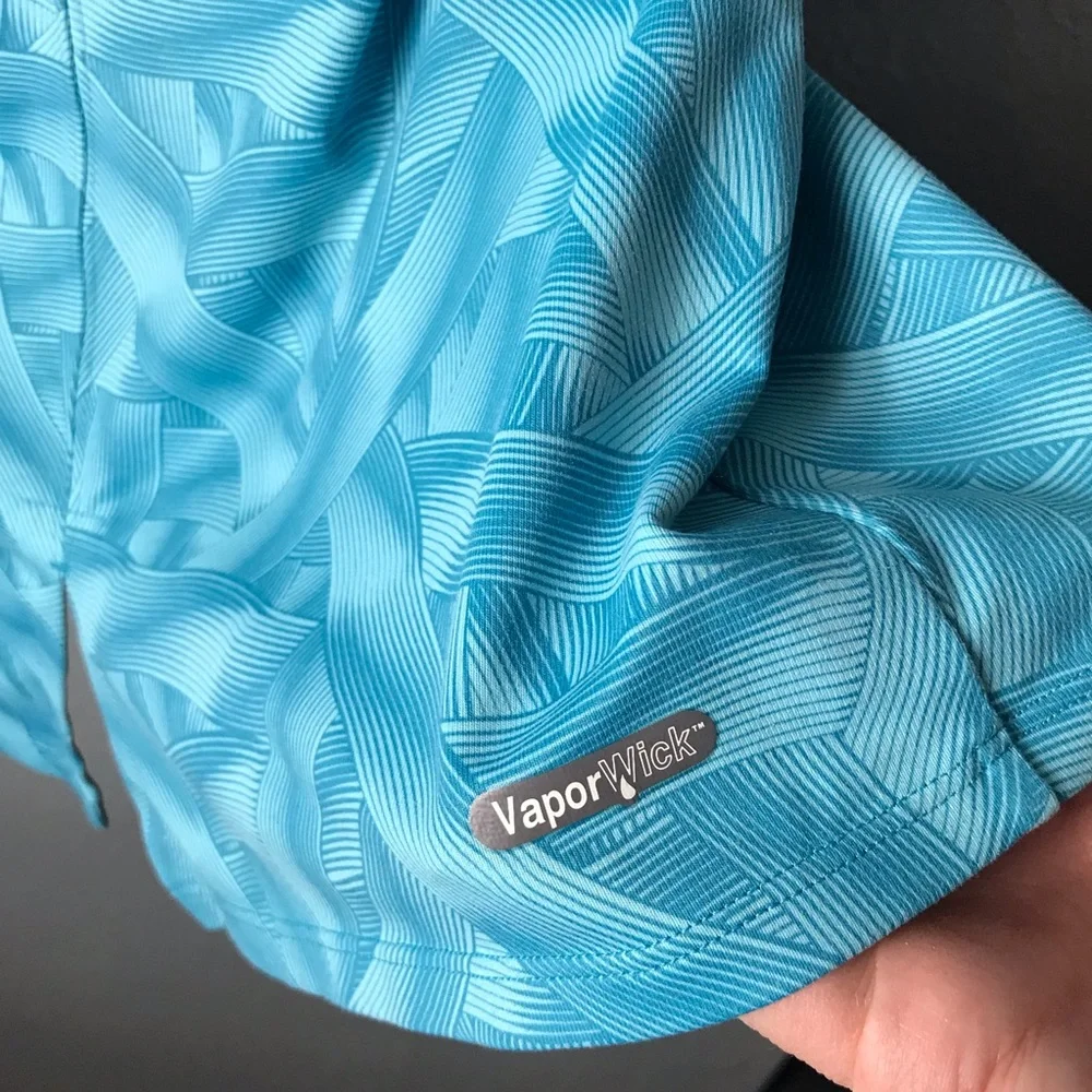 The North Face vapor wick short sleeve top‎ blue - Picture 5 of 6